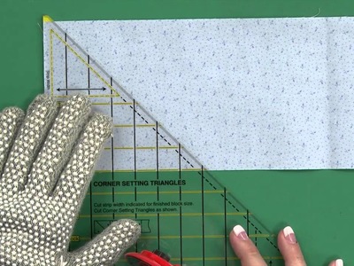 Sew Easy: Cutting Setting Triangles