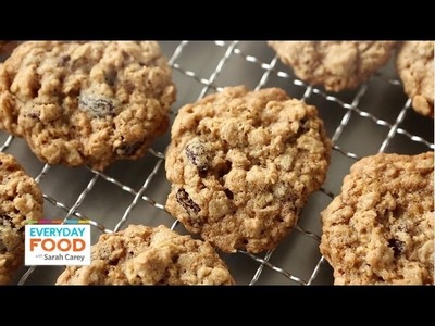 Chewy Oatmeal Raisin Cookies | Everyday Food with Sarah Carey