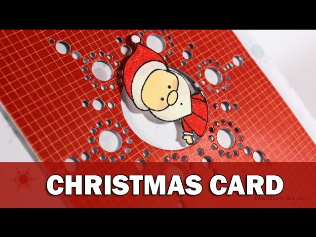 Christmas Card | CAS October kit video hop