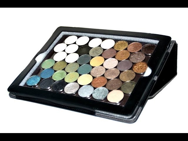 D.I.Y Magnetic Makeup Palette Using iPad Case