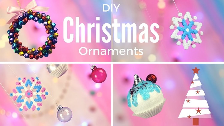 DIY: Cute & Easy Christmas Ornaments 