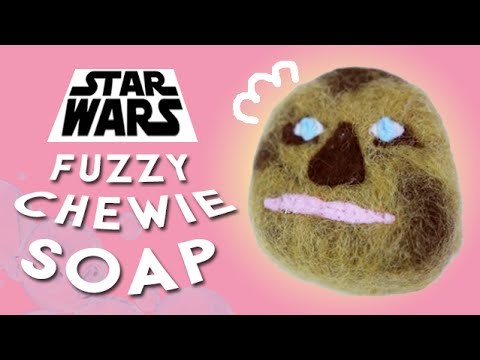 DIY Fuzzy Star Wars Chewbacca Soap FURREAL! ☾