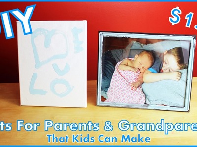 DIY Gifts For Parents & Grandparents That Kids Can Make | Christmas | #diyczokamas