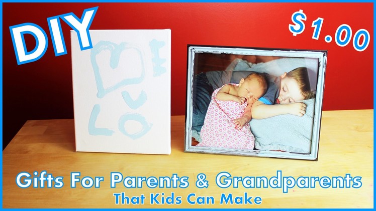 DIY Gifts For Parents & Grandparents That Kids Can Make | Christmas | #diyczokamas