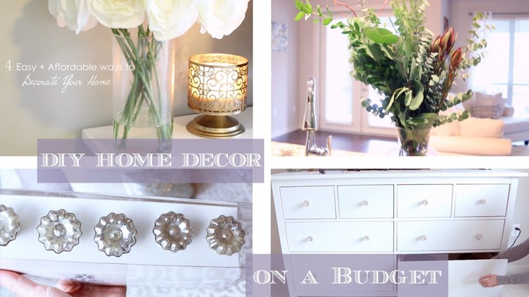 DIY Home + Room Decor Ideas on a Budget | #DIYDecember DIYMAS