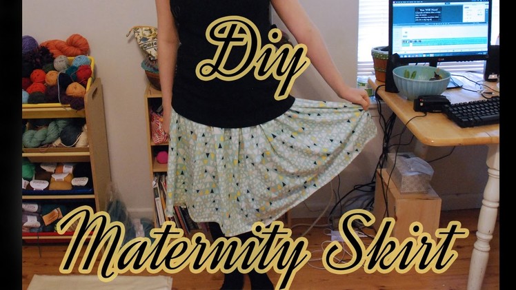 DIY Maternity Skirt
