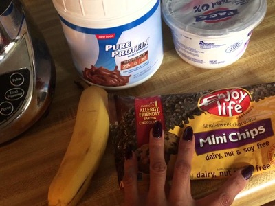 DIY recipe-protein frozen yogurt at home!