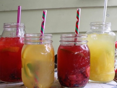 DIY Refreshing Fruit Drinks | Karla Acosta