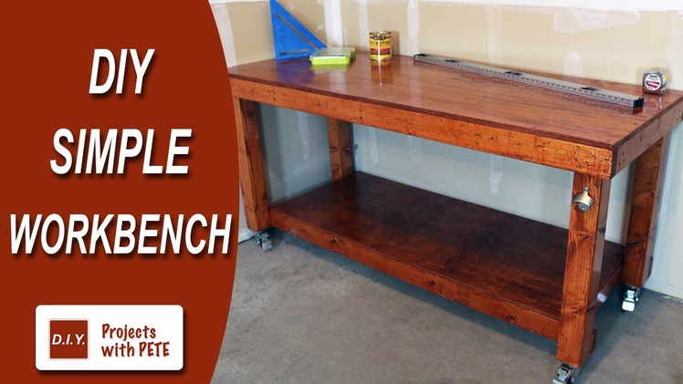 DIY Simple Workbench - Woodworking Bench
