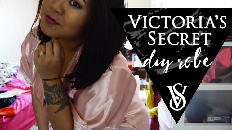 DIY Victoria's Secret Inspired Silk Robe. Look For Less Inspired By Gabi From NIKIANDGABIBEAUTY