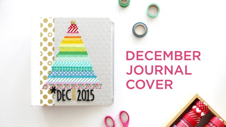 DIY Washi Tape December Daily Cover