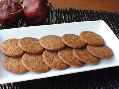 Easy Gingersnap Cookies - How to Make Crispy or Chewy Gingersnaps