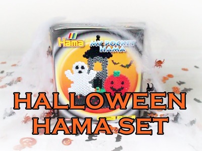 Hama Pearl Bead Art Halloween Pumpkin Ghost Hunted House