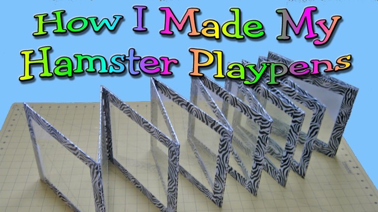 How I made my hamster playpens by HAMMY TIME