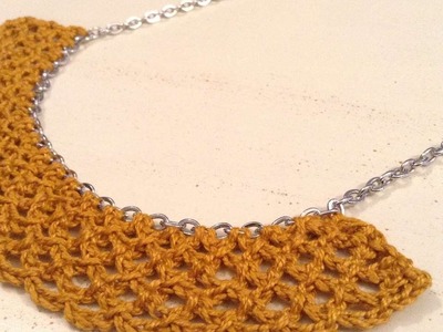 How To Crochet A Chain Necklace With Guidecentral. - DIY Style Tutorial - Guidecentral