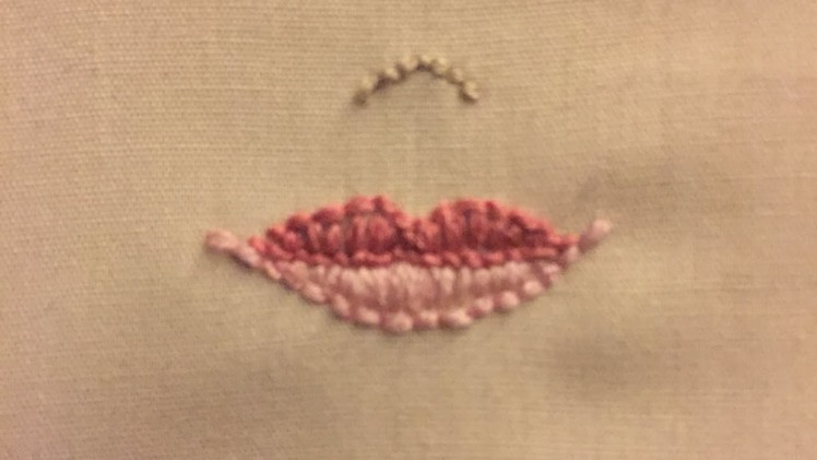 How To Embroider Beautiful Doll Lips - DIY Crafts Tutorial - Guidecentral