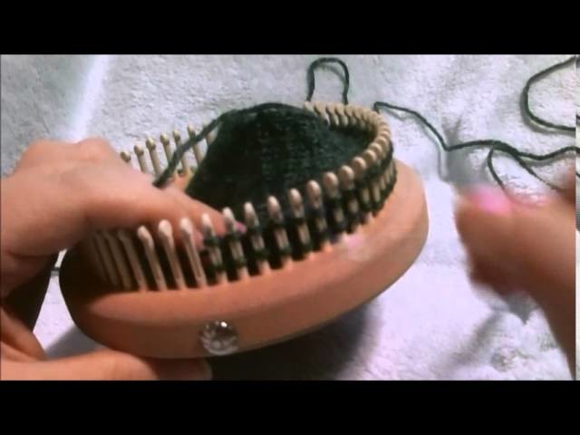 How to Loom Knit a Kitchener Bind Off for Socks On the Loom