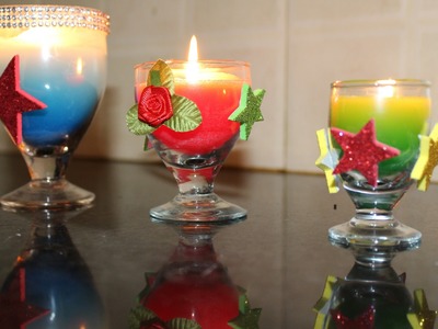 How to make a CANDLE.  EASY DIY CANDLES from CRAYONS