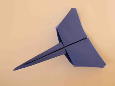 How to make a cool paper plane origami: instruction| Star-fighter