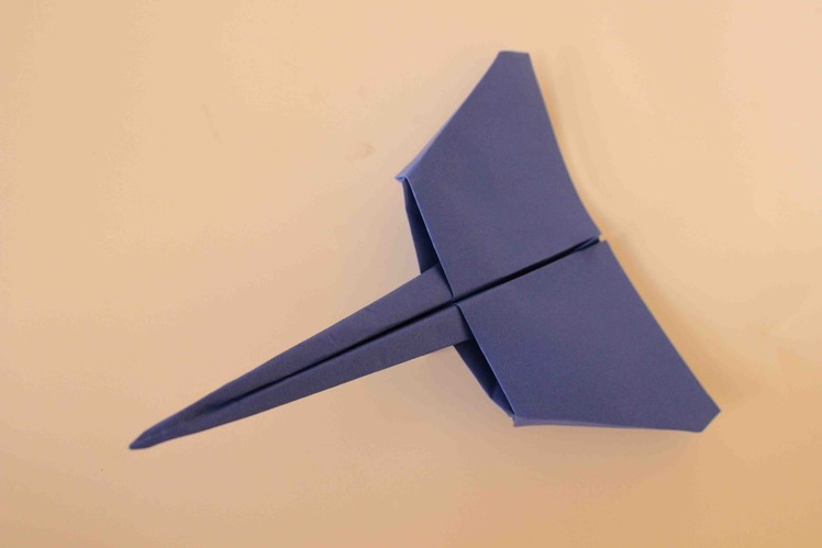 How to make a cool paper plane origami: instruction| Star-fighter