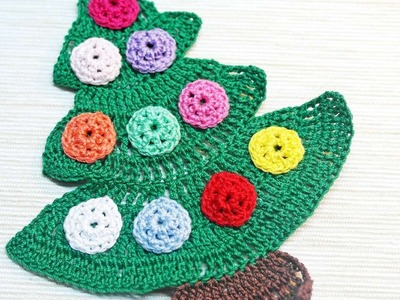 How To Make A Crocheted Application Christmas Tree - DIY Crafts Tutorial - Guidecentral