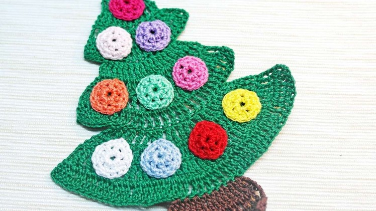 How To Make A Crocheted Application Christmas Tree - DIY Crafts Tutorial - Guidecentral
