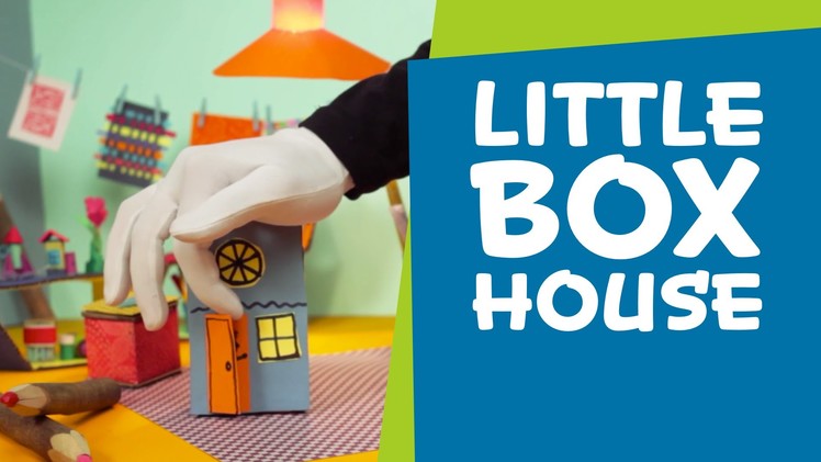 How to Make a Little Cardboard Box House | DIY Crafts for Kids | SuperHands: Ep 02