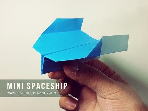 How to Make a Paper Airplane - The Best Paper Planes (Boomerang) | Outer SpaceShip