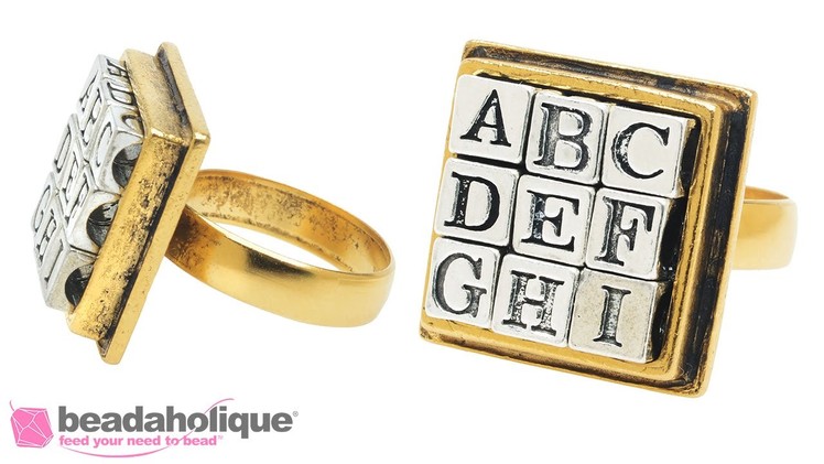 How to Make an Alphabet Ring