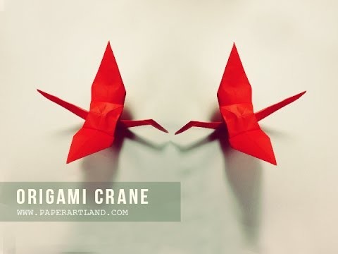 How to Make an Origami Crane ( Traditional )