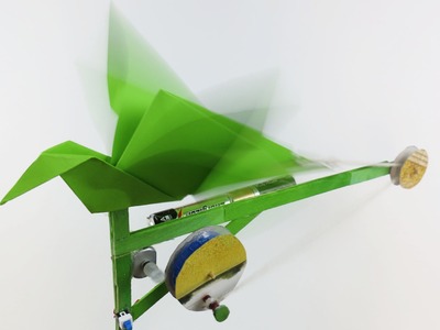 How to Make an Origami Flapping Bird - (Origami. Robot)