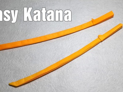 How to make an origami katana (origami sword) (Henry Phạm)