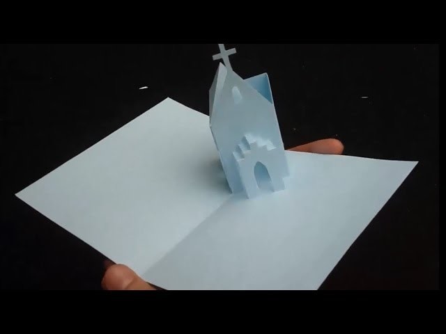 How To Make Church Pop-up Card, Origamic Architecture Tutorial
