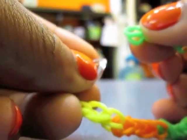How to make rubber band bracelets (Fun Loops)