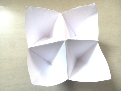 How to make toy paper cups,four cups, paper cat - Origami