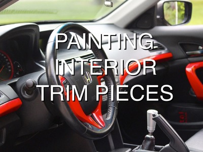How to Paint Interior Trim Pieces