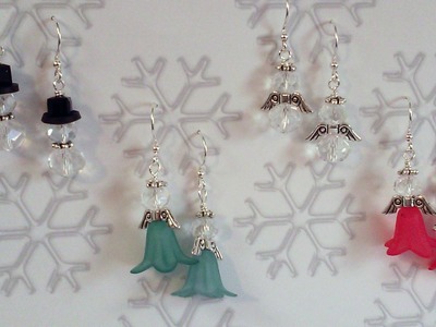 Jewelry Making Made Easy & AFFORDABLE Winter Earrings