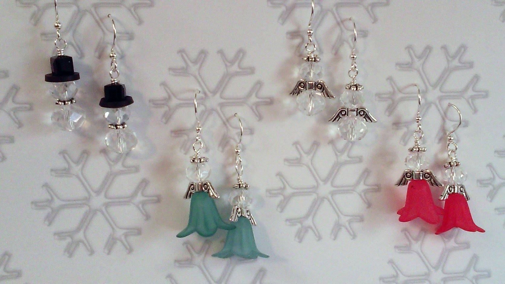 Jewelry Making Made Easy & AFFORDABLE Winter Earrings