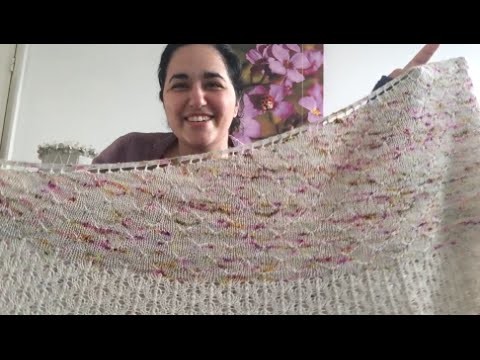 Knitting Expat - Episode 37 - Across The Pond Shawl