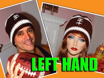 **LEFT HAND** Glama's His & Hers Football Beanie