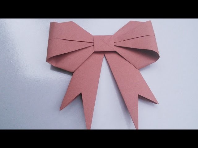 Origami Bow | Easy Hand Work Tutorial | HandiWorks #7