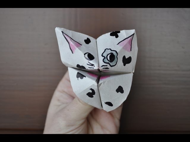 Origami Chatterbox Critters