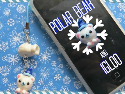 Polar Bear & Igloo Charm | Polymer Clay Tutorial
