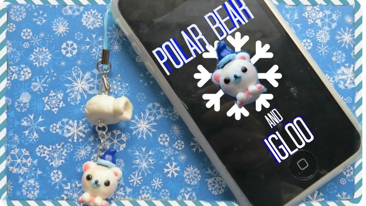 Polar Bear & Igloo Charm | Polymer Clay Tutorial