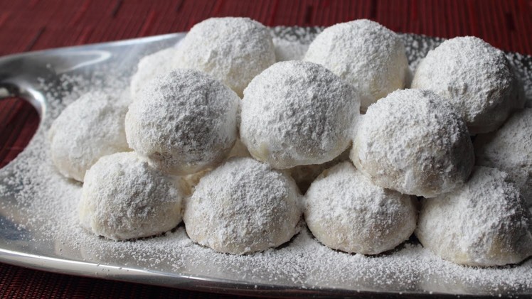Russian Tea Cakes - Easy Tea Cookies Recipe aka Wedding Cookies