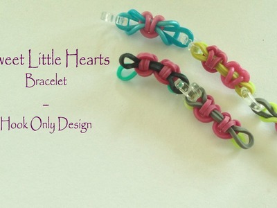 Sweet Little Hearts Bracelet - Hook Only Design