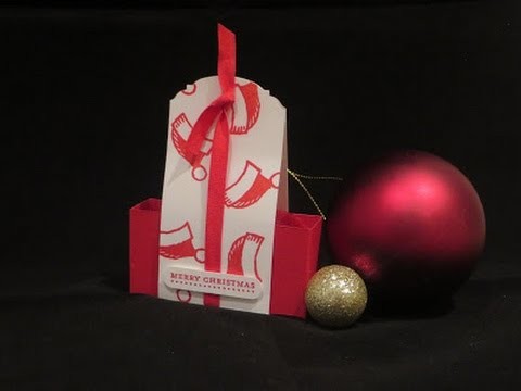 Tag Topper Gift Box, Video Tutorial, Ideal for Tea Lights