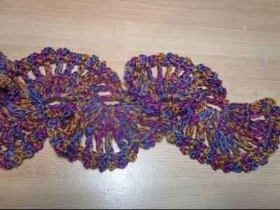 Uncinetto crochet sciarpa tutorial