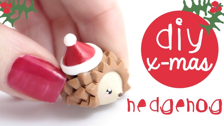 X-mas Hedgehog DIY | Kawaii Friday