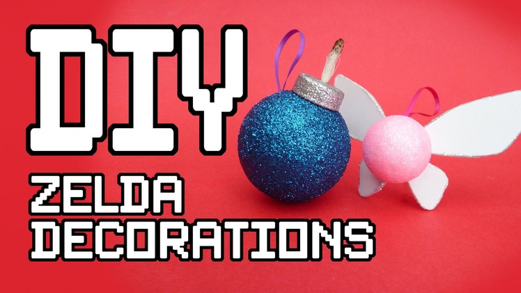 Zelda Christmas Decorations DIY Tutorial